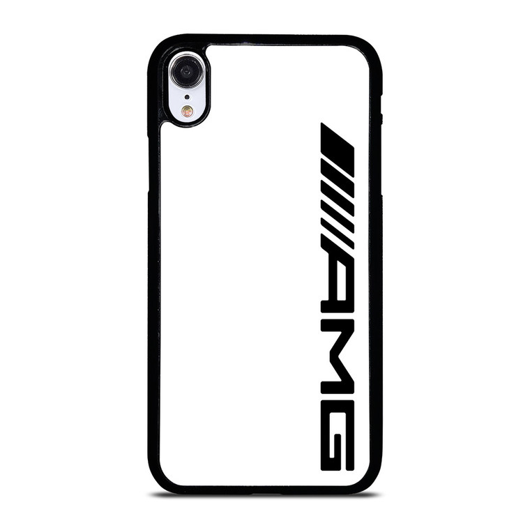 MERCEDES AMG LOGO WHITE iPhone XR Case