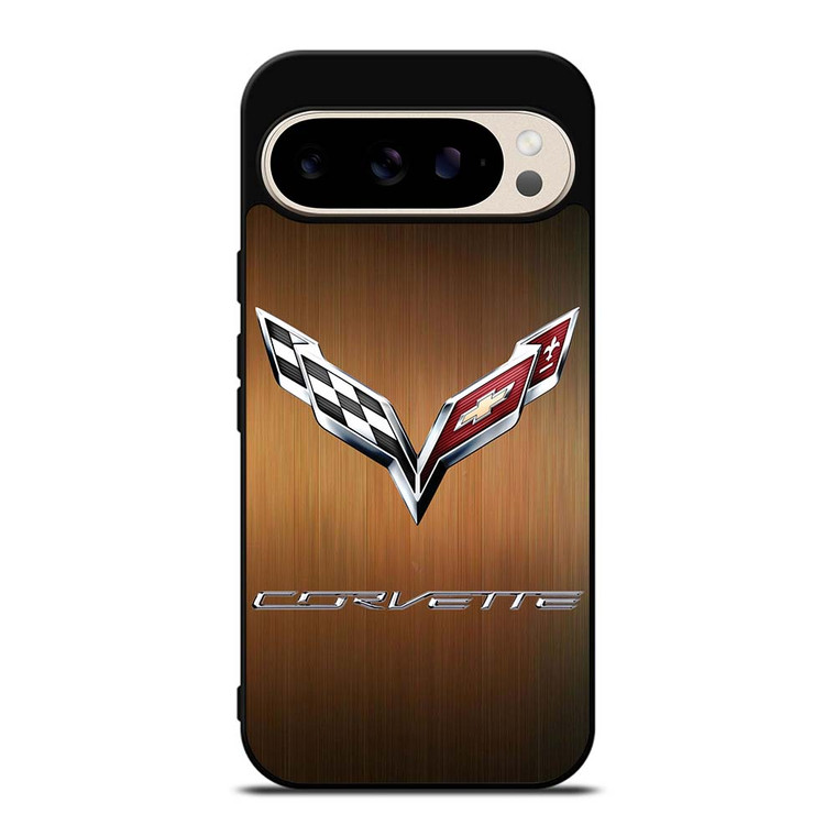 CORVETTE WOODEN LOGO 946 Google Pixel 9 Pro Case
