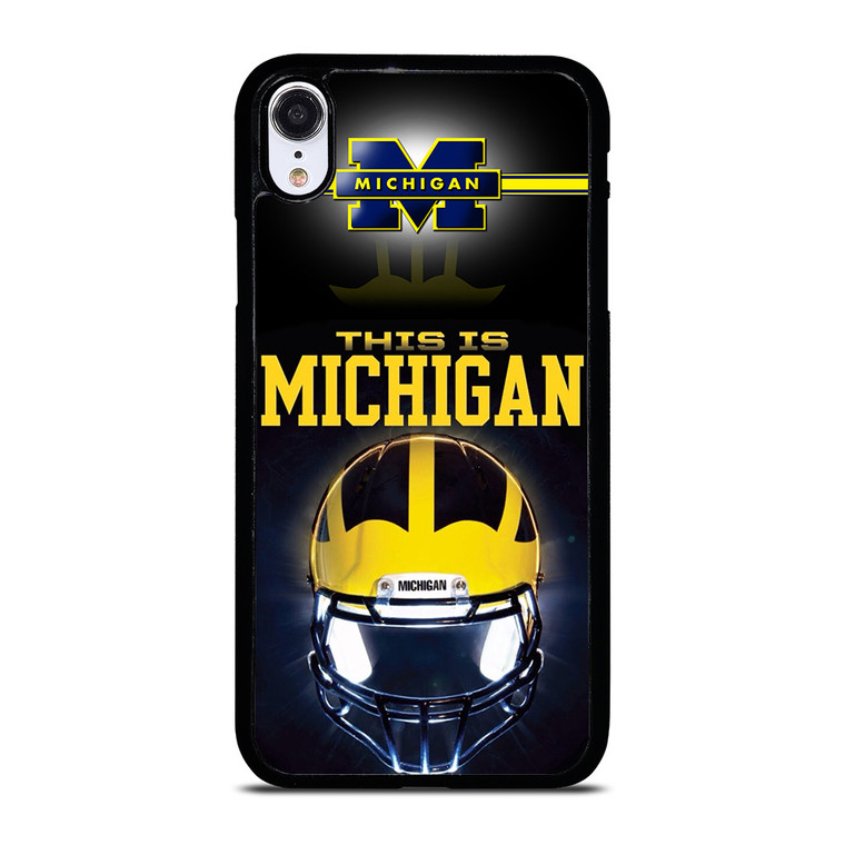 MICHIGAN WOLVERINES FOOTBALL iPhone XR Case