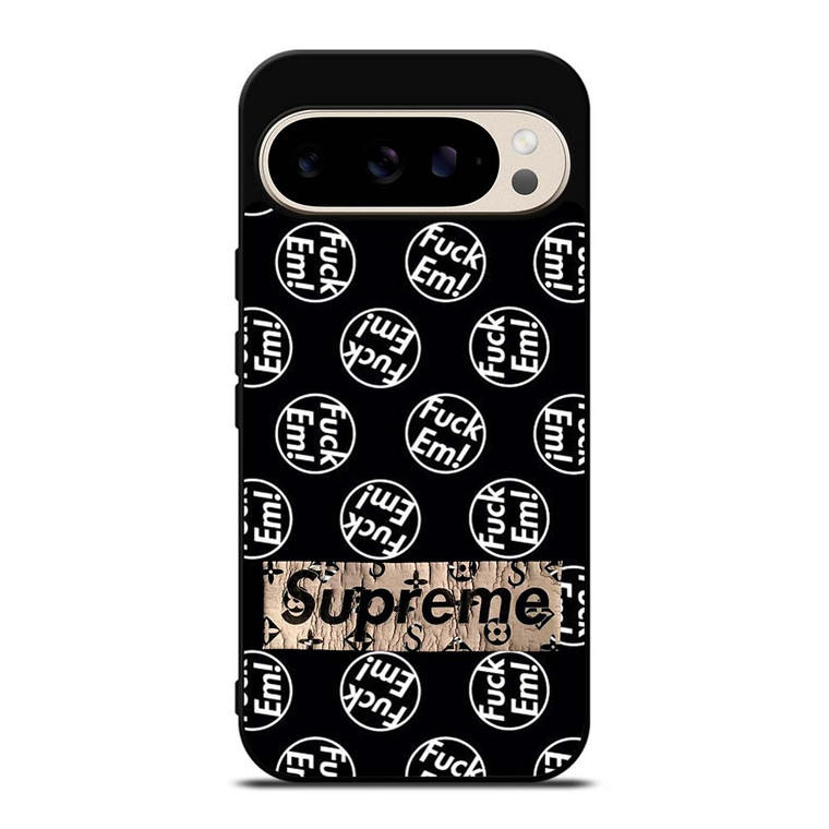 FUCK'EM X SUPREME 946 Google Pixel 9 Pro Case