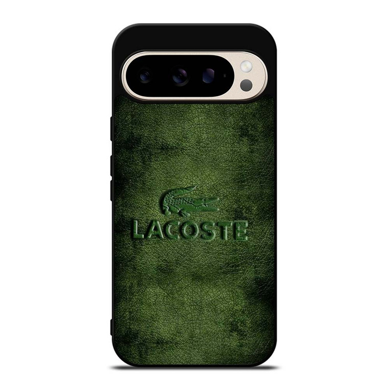 LACOSTE LOGO EMBOSSED LEATHER 946 Google Pixel 9 Pro Case