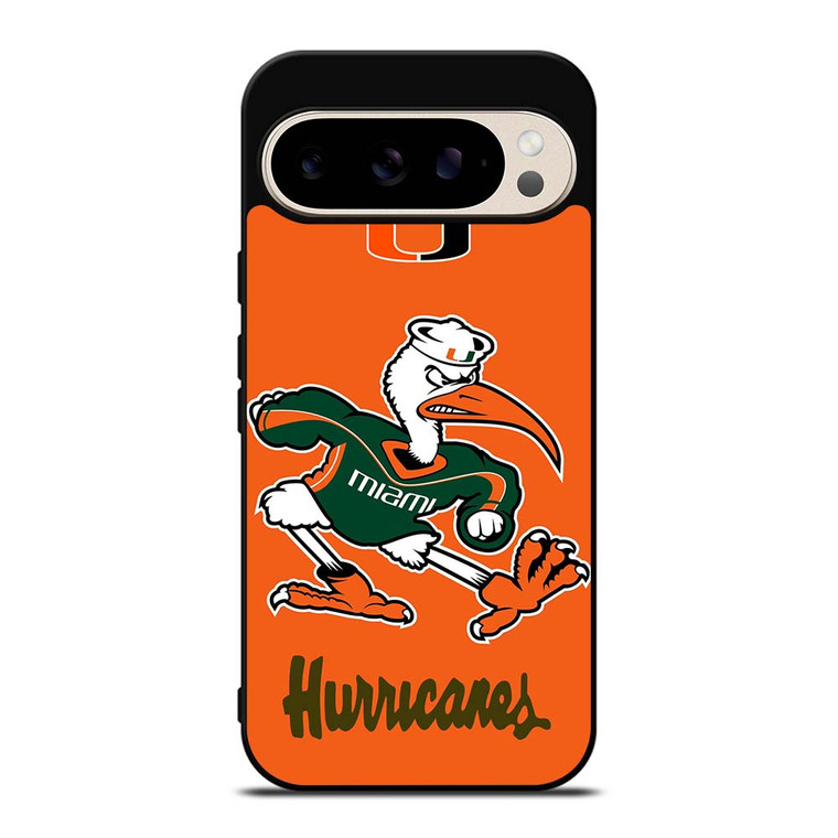 MIAMI HURRICANES LOGO 946 Google Pixel 9 Pro Case MIAMI HURRICANES LOGO 946 Google Pixel 9 Pro Case