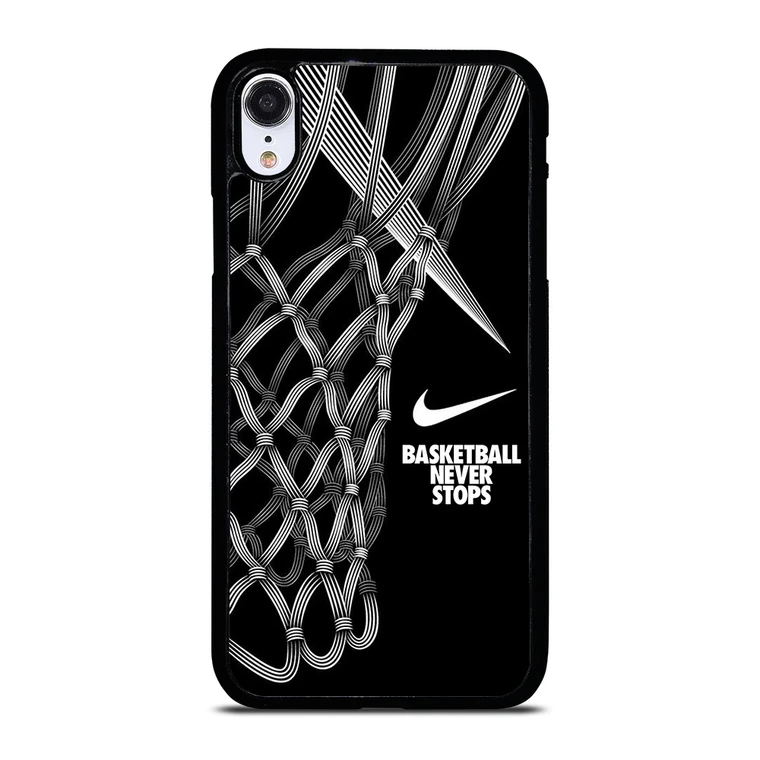 NIKE BASKETBALL NEVER STOPS ART iPhone XR Case