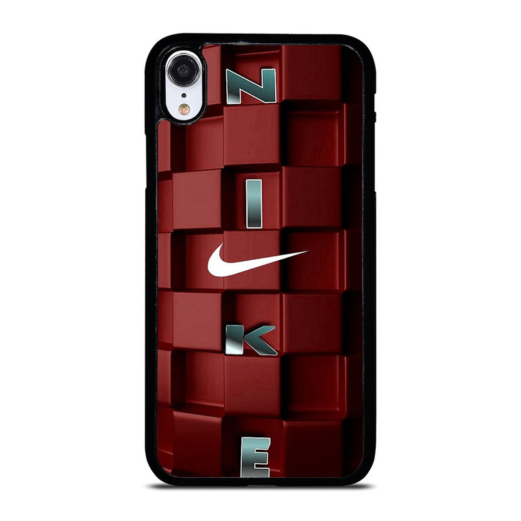 NIKE BLOCKS RED iPhone XR Case