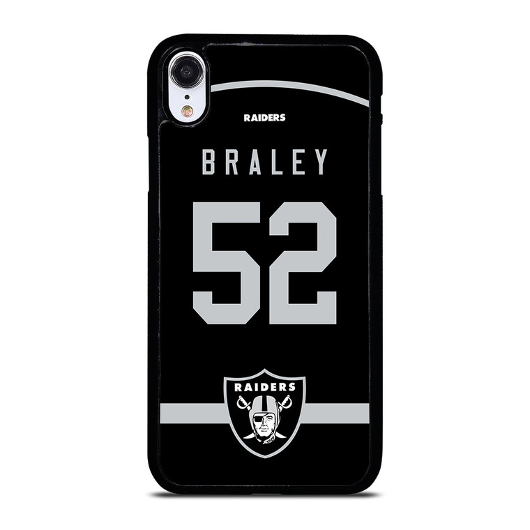 OAKLAND RAIDERS BRALEY iPhone XR Case OAKLAND RAIDERS BRALEY iPhone XR Case