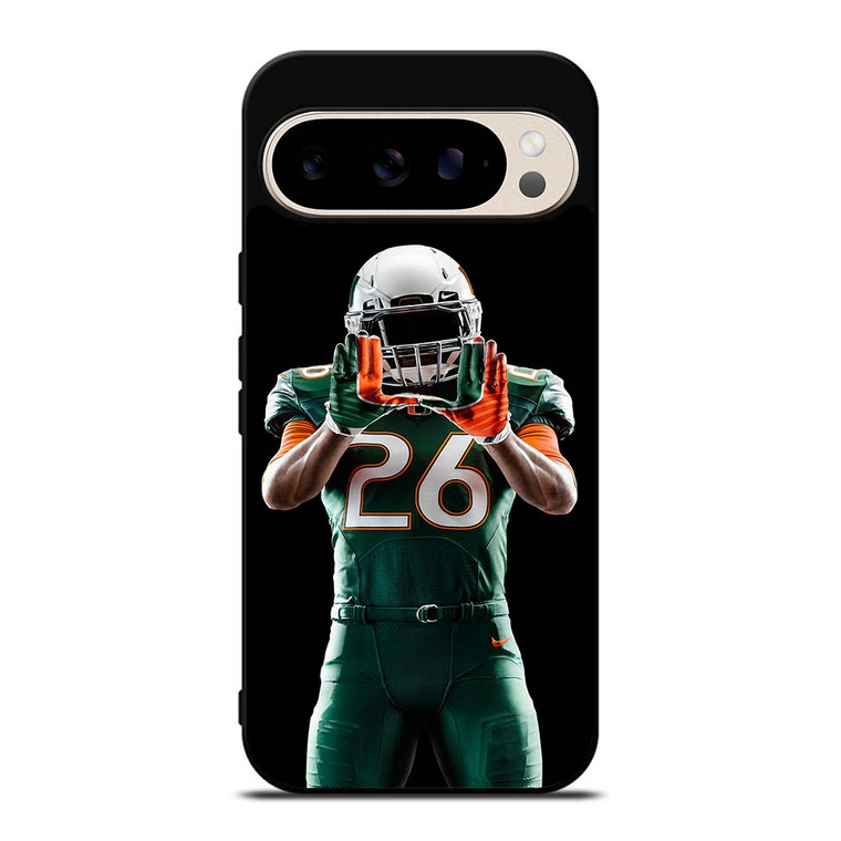 UM MIAMI HURRICANES FOOTBALL 946 Google Pixel 9 Pro Case UM MIAMI HURRICANES FOOTBALL 946 Google Pixel 9 Pro Case