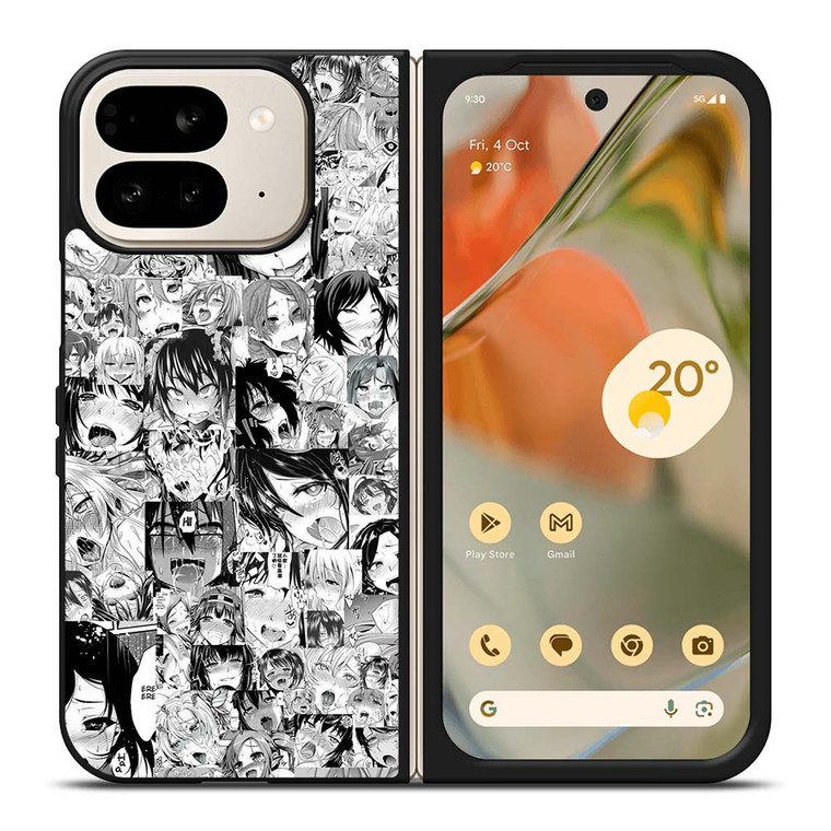 AHEGAO COMIC ANIME Google Pixel 9 Pro Fold Case