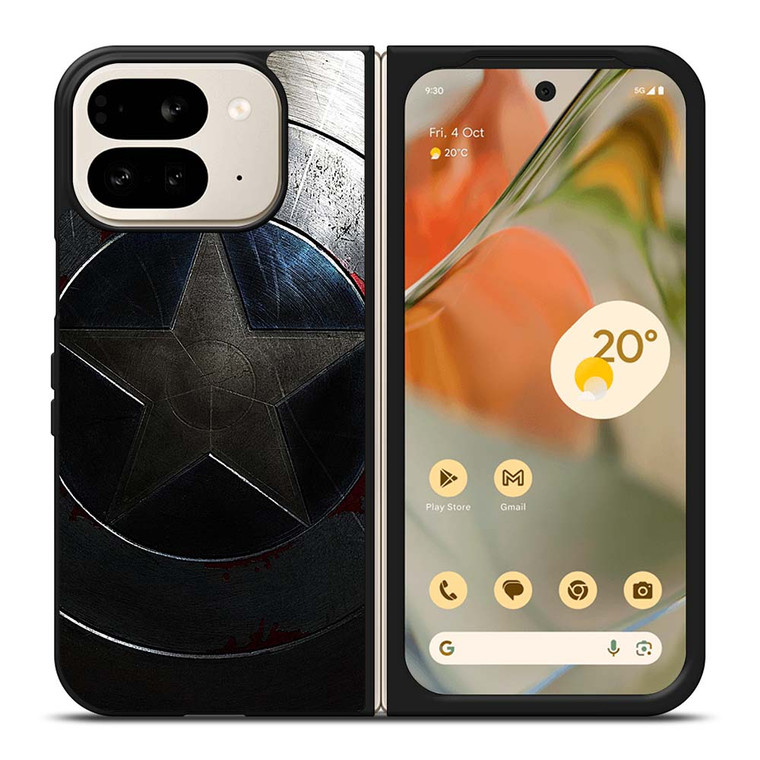 CAPTAIN AMERICA AVENGERS SHIELD Google Pixel 9 Pro Fold Case
