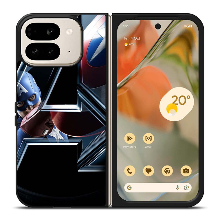 CAPTAIN AMERICA IN THE AVENGERS Google Pixel 9 Pro Fold Case