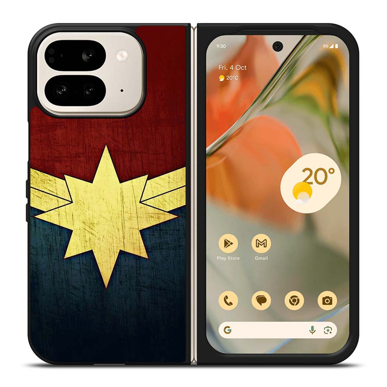 CAPTAIN MARVEL LOGO 2 Google Pixel 9 Pro Fold Case