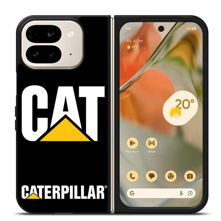 CAT CATERPILLAR BLACK Google Pixel 9 Pro Fold Case