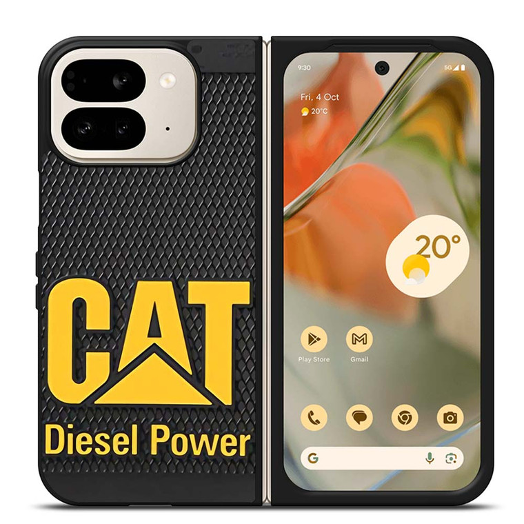 CATERPILLAR DIESEL POWER ORANGE Google Pixel 9 Pro Fold Case