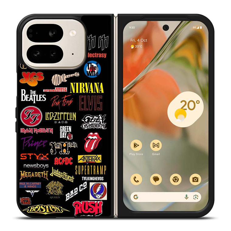 CLASSIC ROCK BAND Google Pixel 9 Pro Fold Case