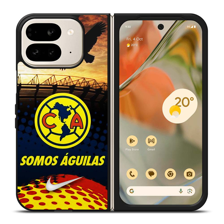 CLUB AMERICA LOGO SOMOS AGUILAS Google Pixel 9 Pro Fold Case