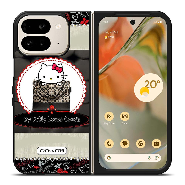 COACH NEW YORK KITTY Google Pixel 9 Pro Fold Case