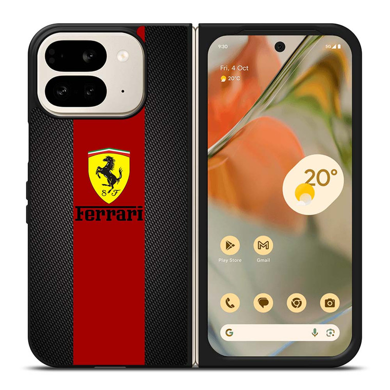 FERRARI LOGO LINE Google Pixel 9 Pro Fold Case