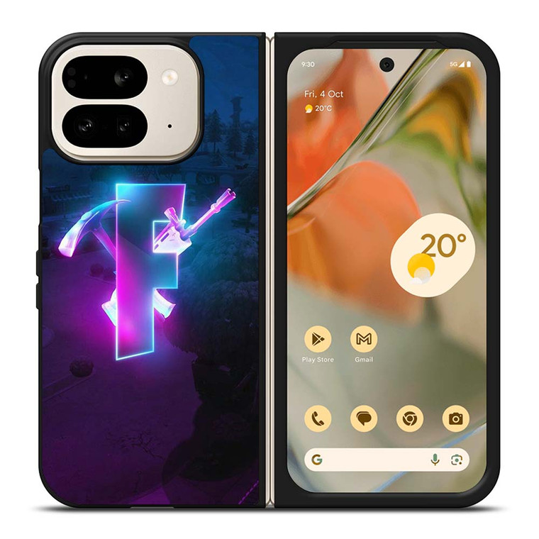 FORNITE GLOWING LOGO Google Pixel 9 Pro Fold Case