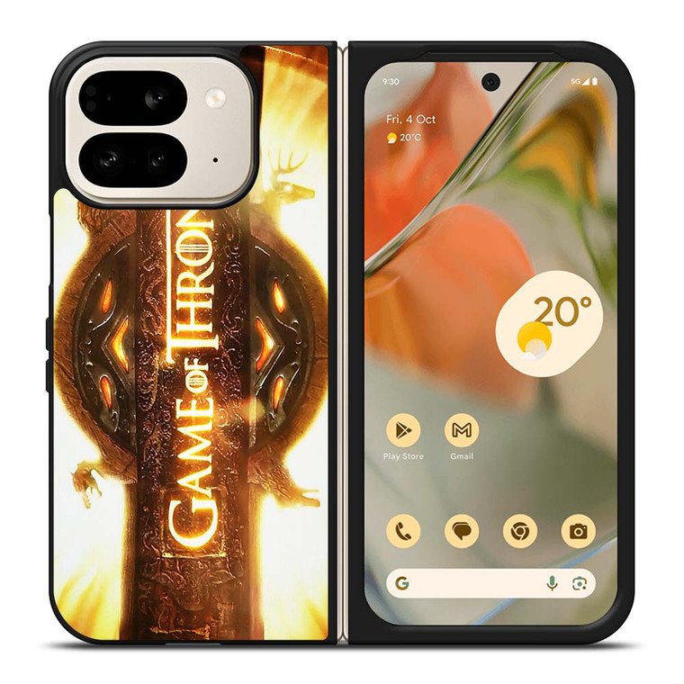 GAME OF THRONES LOGO 2 Google Pixel 9 Pro Fold Case GAME OF THRONES LOGO 2 Google Pixel 9 Pro Fold Case