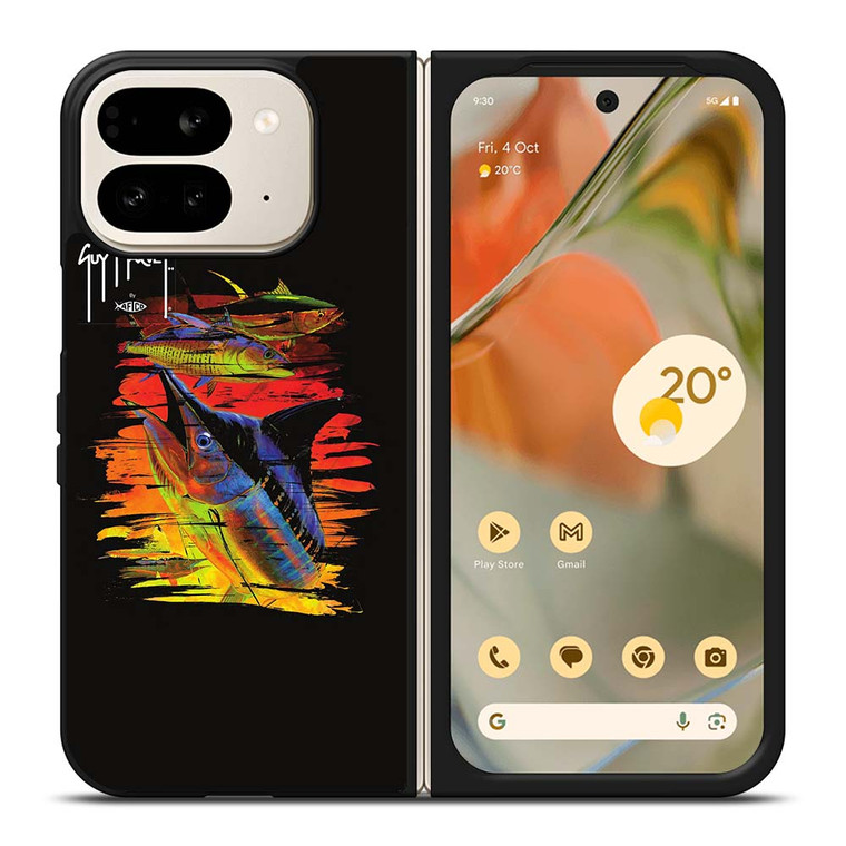 GUY HARVEY ISLAND MARLIN BOAT Google Pixel 9 Pro Fold Case
