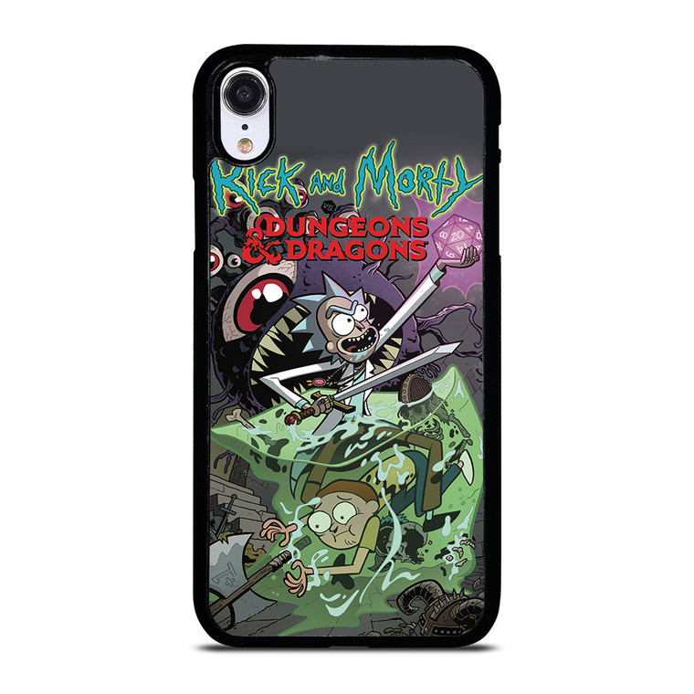 RICK AND MORTY VS DUNGEONS DRAGONS iPhone XR Case