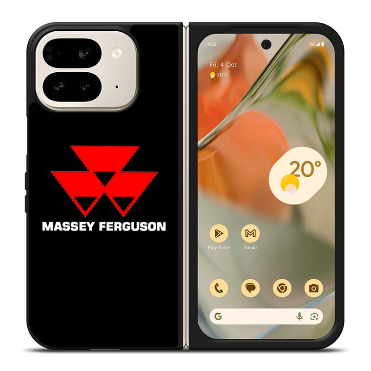 MASSEY FERGUSON TRACKTORS LOGO Google Pixel 9 Pro Fold Case MASSEY FERGUSON TRACKTORS LOGO Google Pixel 9 Pro Fold Case