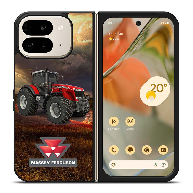 MASSEY FERGUSON TRACKTORS Google Pixel 9 Pro Fold Case MASSEY FERGUSON TRACKTORS Google Pixel 9 Pro Fold Case