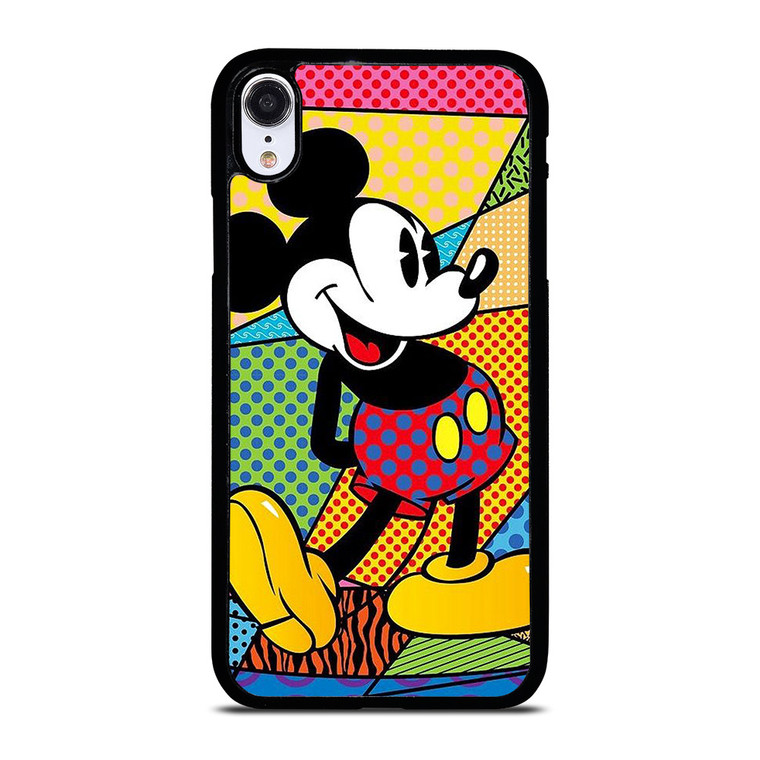 ROMERO BRITTO MICKEY MOUSE 2 iPhone XR Case