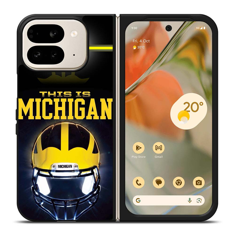MICHIGAN WOLVERINES FOOTBALL Google Pixel 9 Pro Fold Case