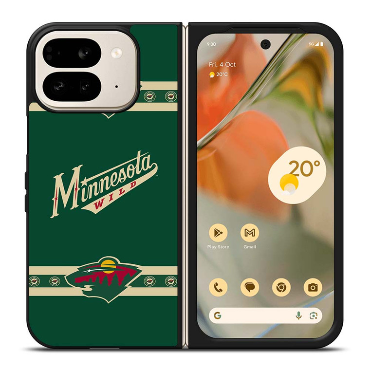 MINNESOTA WILD LOGO Google Pixel 9 Pro Fold Case