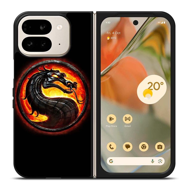 MORTAL KOMBAT LOGO Google Pixel 9 Pro Fold Case