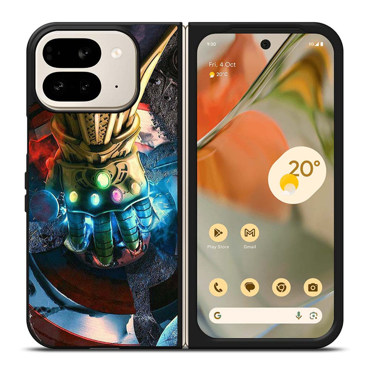 NEW AVENGER INFINITY THANOS HAND Google Pixel 9 Pro Fold Case
