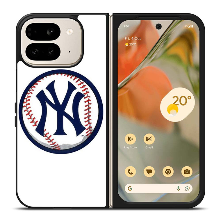NEW YORK YANKEES BALL LOGO Google Pixel 9 Pro Fold Case
