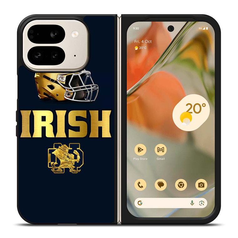 NOTRE DAME IRISH ND GOLD Google Pixel 9 Pro Fold Case NOTRE DAME IRISH ND GOLD Google Pixel 9 Pro Fold Case