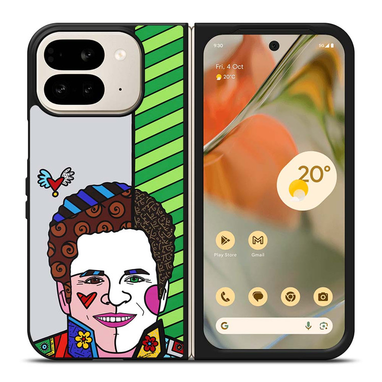 ROMERO BRITTO ART Google Pixel 9 Pro Fold Case