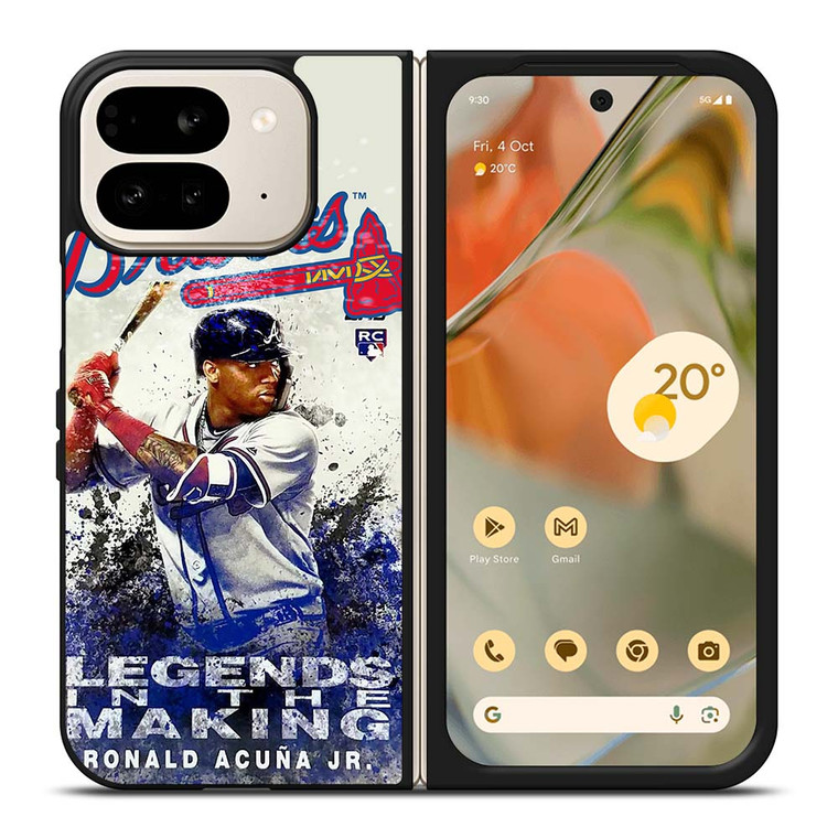 RONALD ACUNA JR ATLANTA BRAVES Google Pixel 9 Pro Fold Case