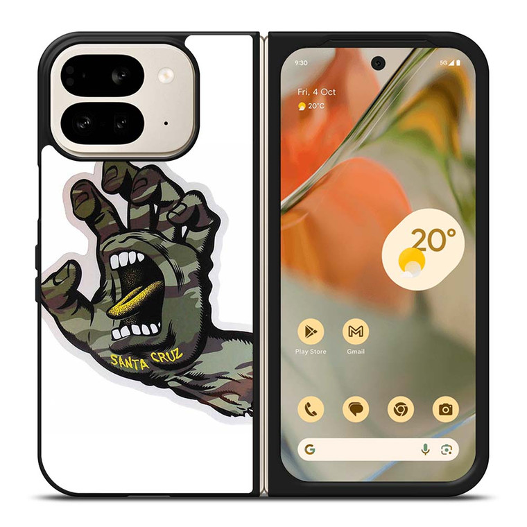 SANTA CRUZ CAMO SKATEBOARD Google Pixel 9 Pro Fold Case