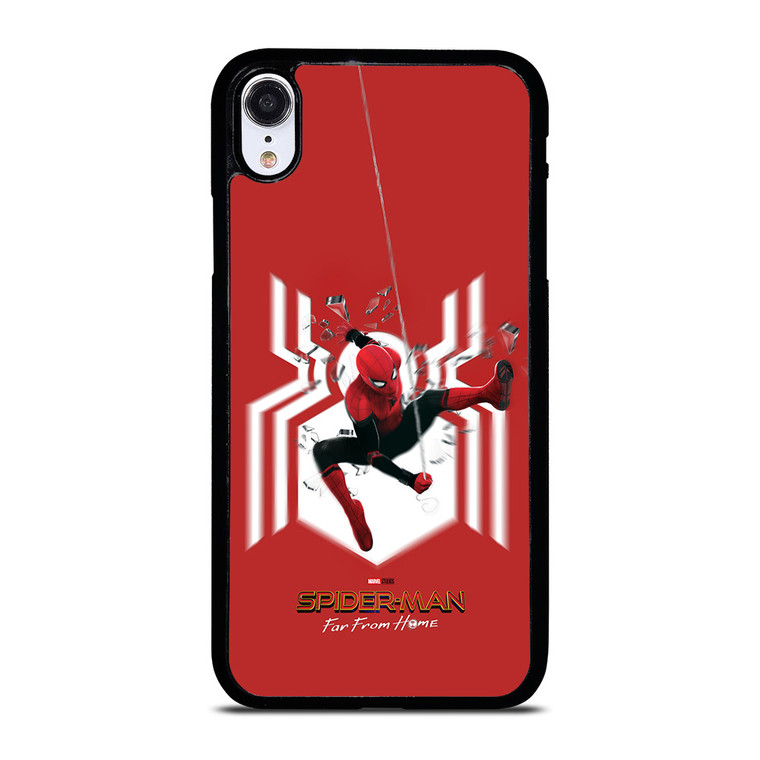 SPIDERMAN FAR FROM HOME LOGO RED ACTION iPhone XR Case