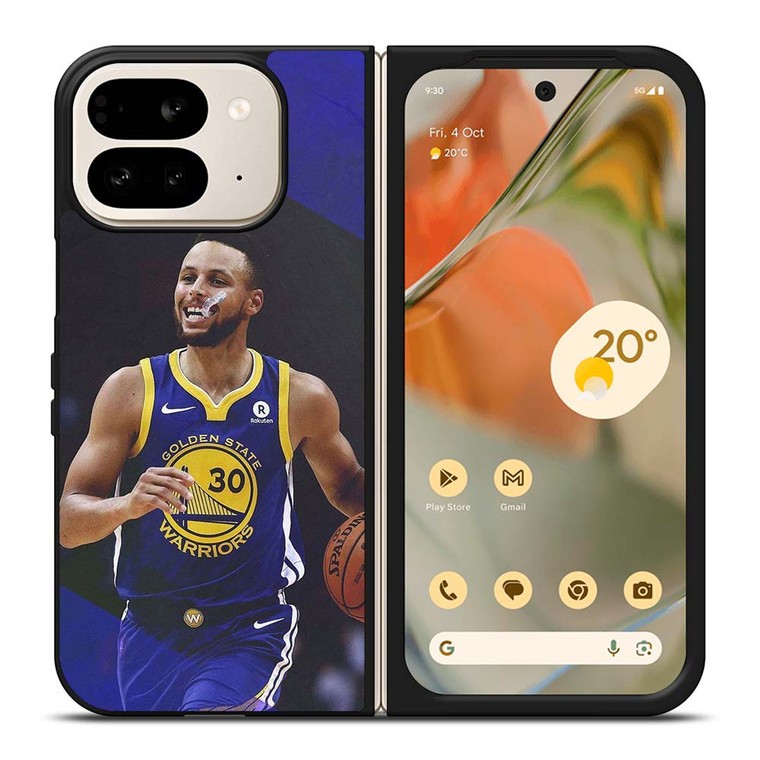 STEPHEN CURRY GS WARRIORS 30 Google Pixel 9 Pro Fold Case