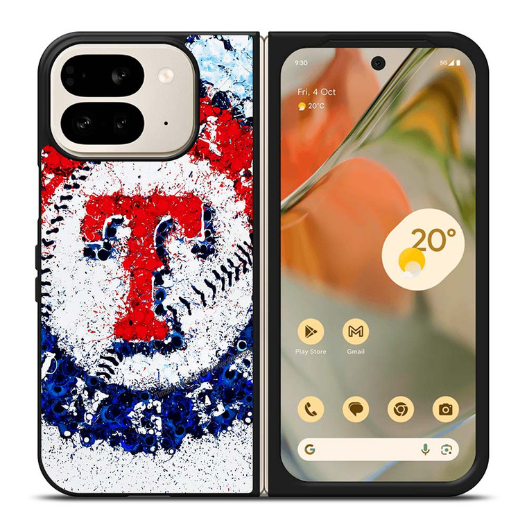 TEXAS RANGERS PRIMARY Google Pixel 9 Pro Fold Case TEXAS RANGERS PRIMARY Google Pixel 9 Pro Fold Case