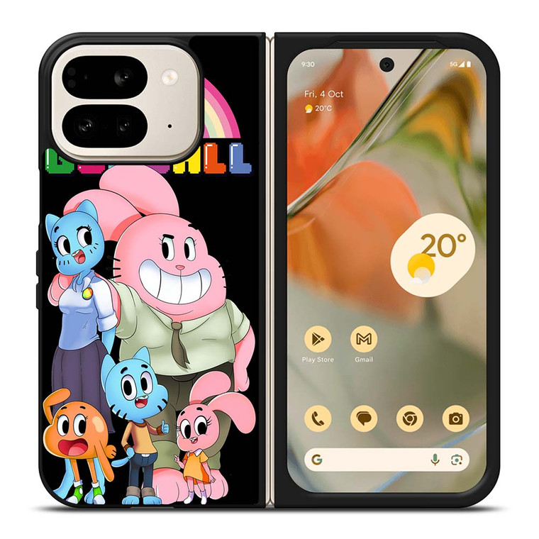 THE AMAZING WORLD OF GUMBALL CARTOON Google Pixel 9 Pro Fold Case