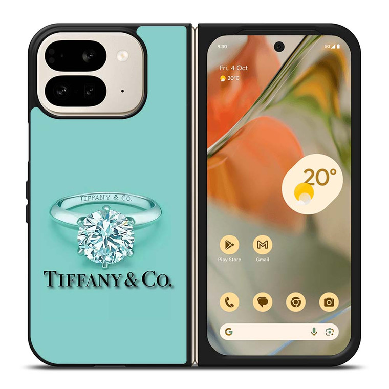 TIFFANY AND CO DIAMOND RING Google Pixel 9 Pro Fold Case TIFFANY AND CO DIAMOND RING Google Pixel 9 Pro Fold Case