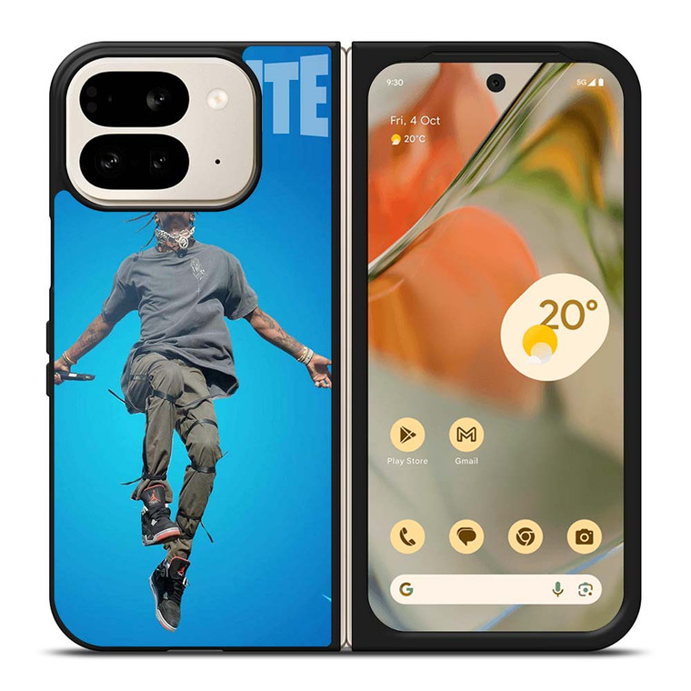 TRAVIS SCOTT FORNITE BLUE Google Pixel 9 Pro Fold Case