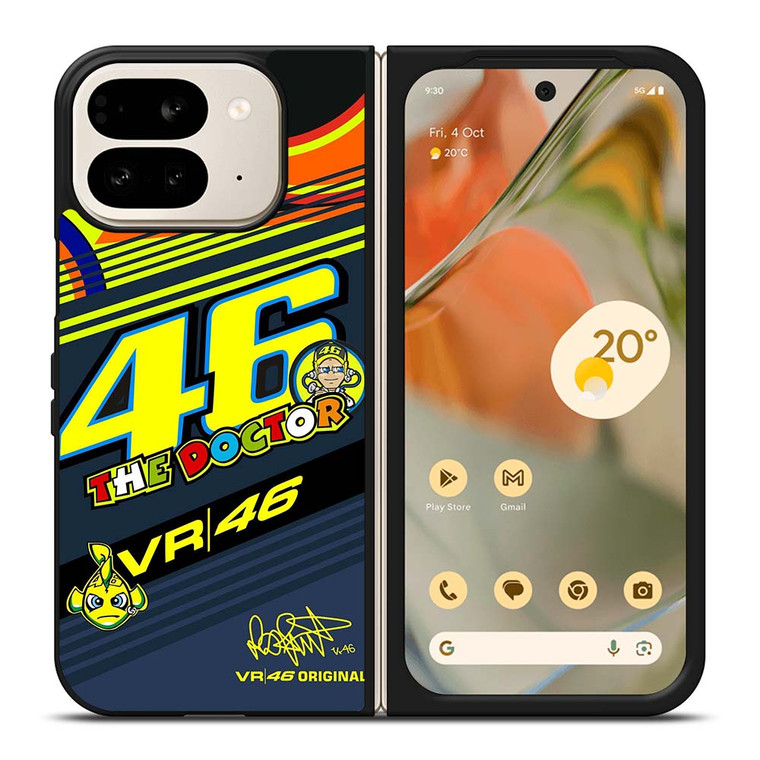 VALENTINO ROSSI VR 46 MOTO GP Google Pixel 9 Pro Fold Case VALENTINO ROSSI VR 46 MOTO GP Google Pixel 9 Pro Fold Case