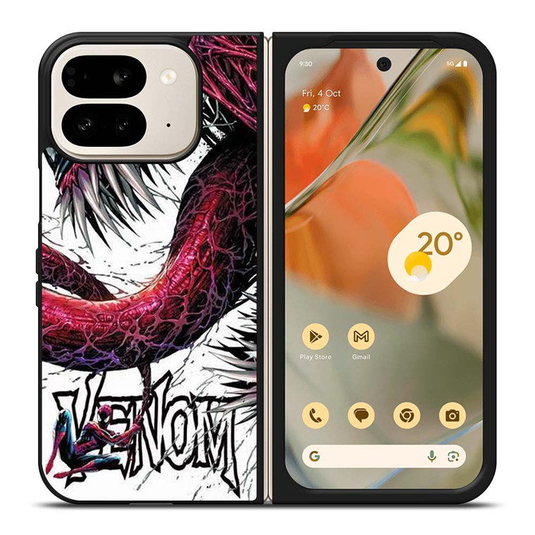VENOM VS SPIDERMAN MARVEL COMIC Google Pixel 9 Pro Fold Case