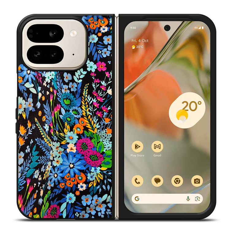 VERA BRADLEY MIDNIGHT BLUES Google Pixel 9 Pro Fold Case