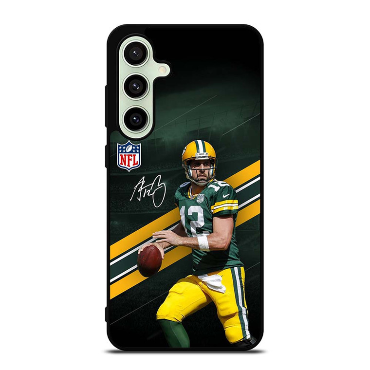 AARON RODGERS PACKERS SIGNATURE Samsung Galaxy S24 FE Case