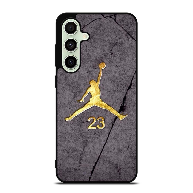 AIR JORDAN 23 GOLD WALL Samsung Galaxy S24 FE Case