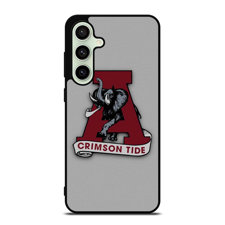 ALABAMA CRIMSON TIDE LOGO INITIAL Samsung Galaxy S24 FE Case