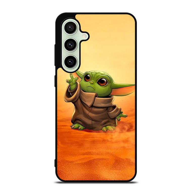 BABY YODA CARTOON STAR WARS Samsung Galaxy S24 FE Case