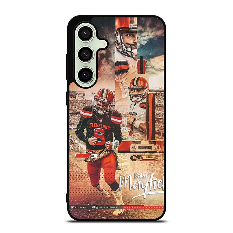 BAKER MAYFIELD CLEVELAND 6 Samsung Galaxy S24 FE Case